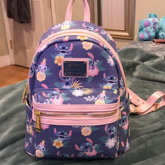 stitch and scrump mini backpack by loungefly